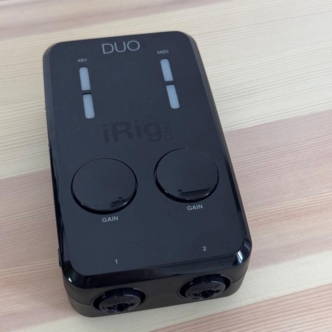 iRig Pro Duo 起動確認済み　iRig Power Bridge付き