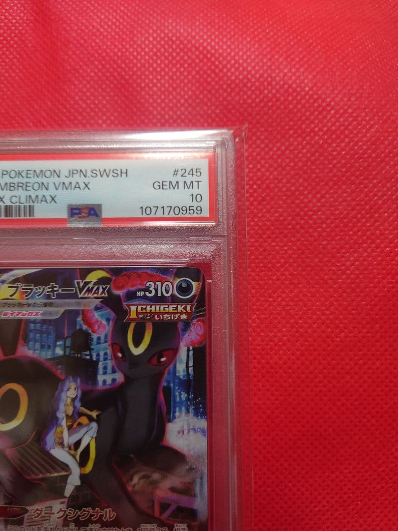 【PSA10】ブラッキー VMAX CSR 245/184 ポケモンカード