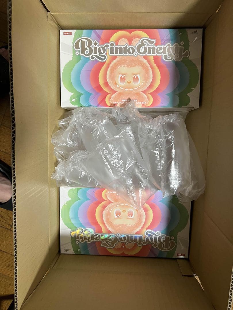 ぬいぐるみ LABUBU THE MONSTERS Biginto Energy 2box