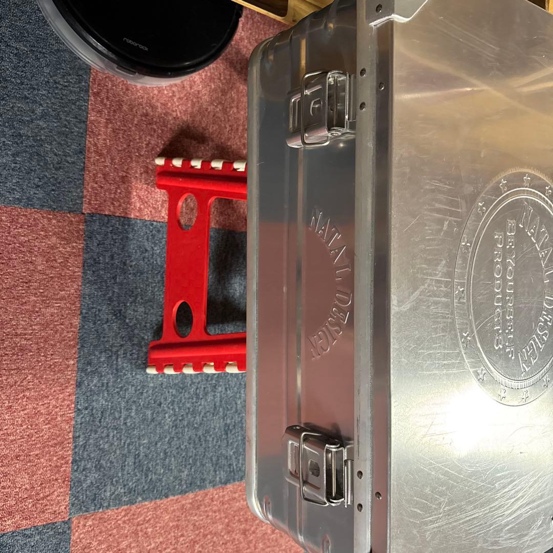 L DESIGN アルミコンテナ　アウトドアテーブル