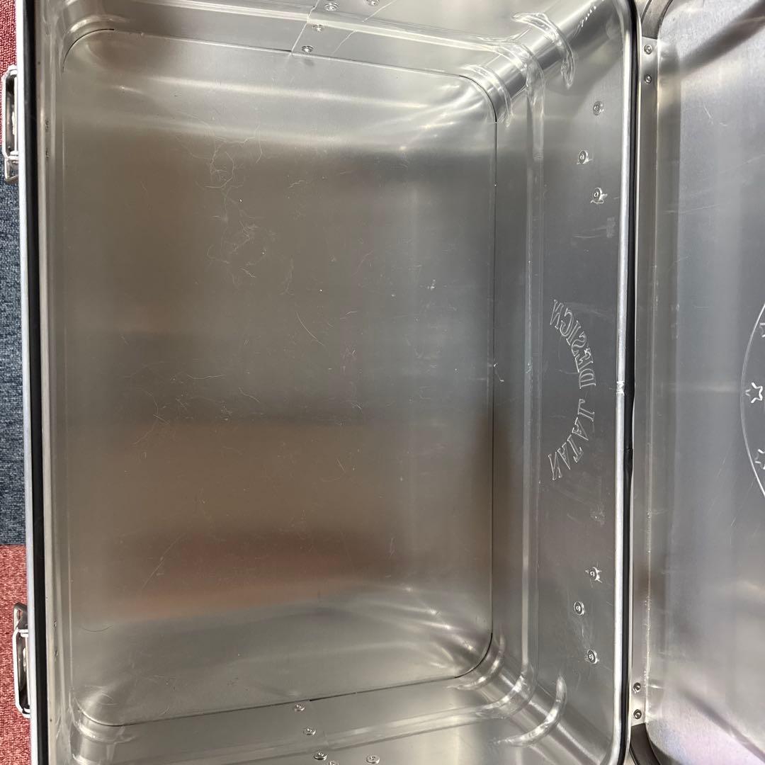 L DESIGN アルミコンテナ　アウトドアテーブル