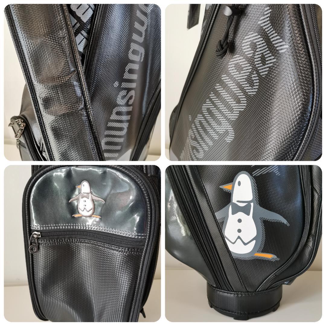 【軽量】munsingwear マンシングウェア キャディバッグ ブラック