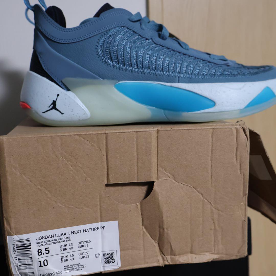 シューズ(男性用) JORDAN LUKA 1 NEXT NATURE PF NOISE AQUA