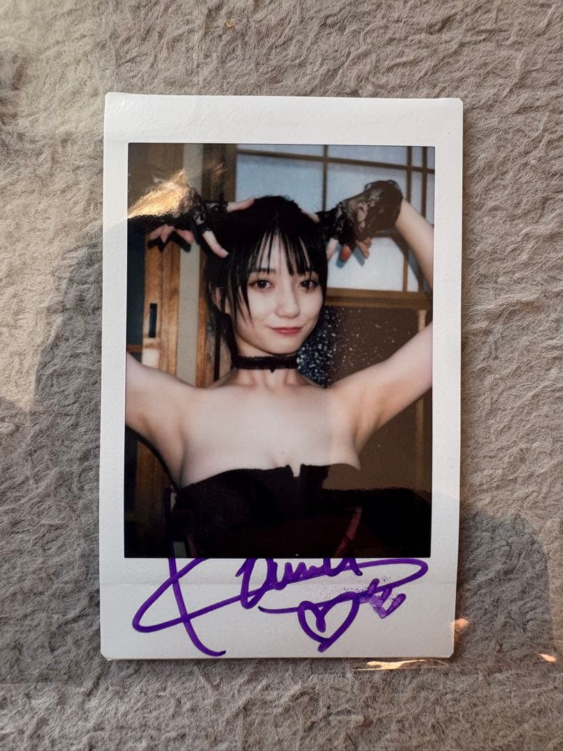 本日まで　直筆サインチェキ　瀬戸環奈