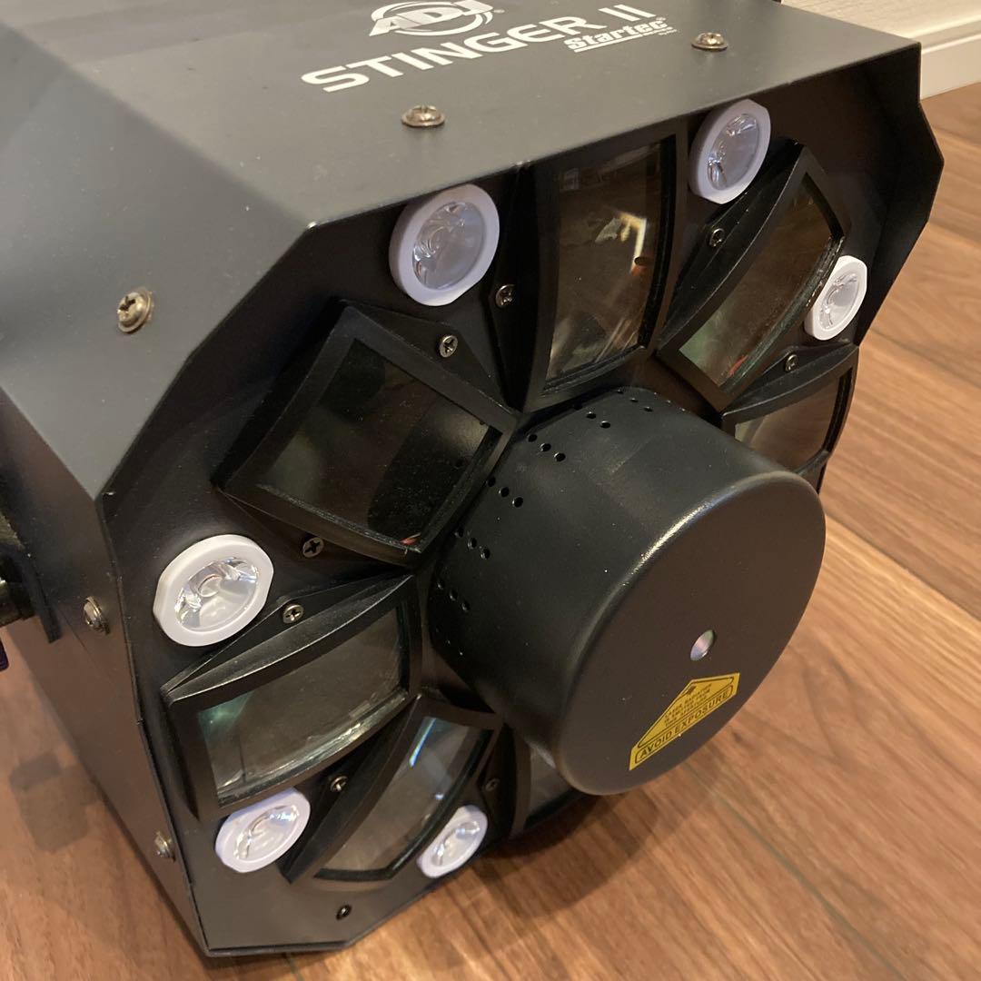 ◎状態良好 AMERICAN DJ STINGERII ムーンフラワーエフェクト