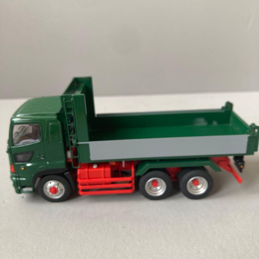 1/50 ケンクラフト　日野プロフィアダンプトラック　緑