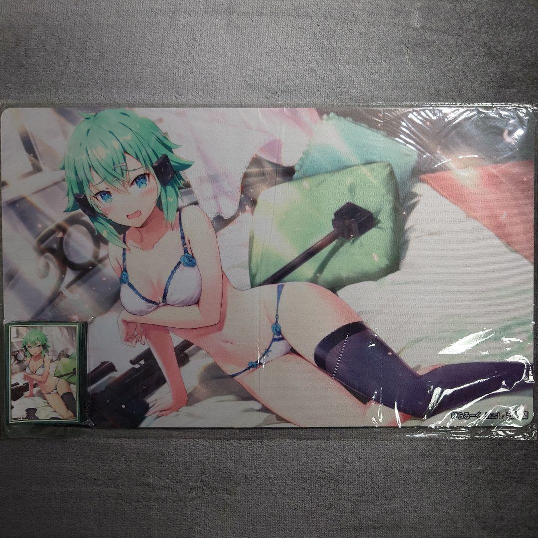 α3 SAO ランジェリー&照れる&銃 シノン スリーブ&プレイマット