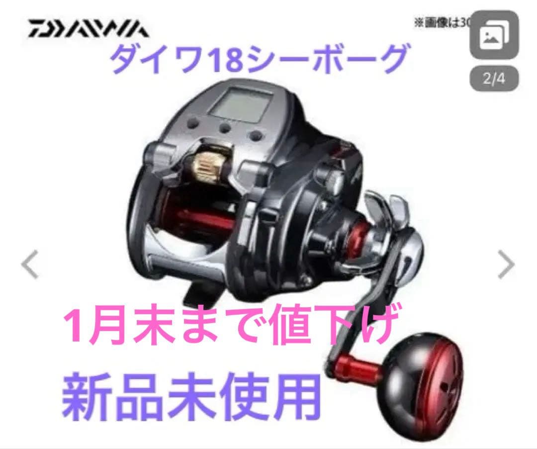 1月末まで値下げ！ DAIWA SEABORG 300J 電動リール