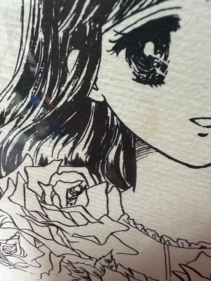 少女漫画なかよし 創刊30周年記念　松本洋子先生 直筆サイン色紙