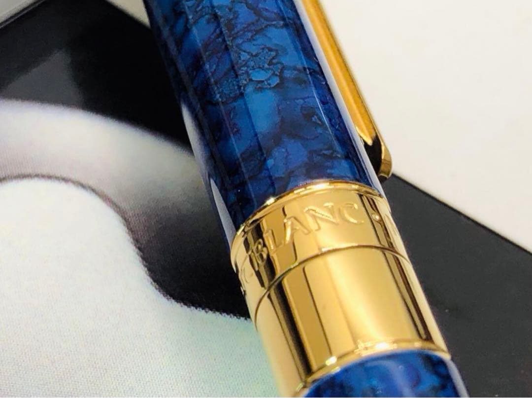 モンブラン　幸運・金運を呼び寄せる！入手困難な逸品のラピスデザイン特別なノブレス