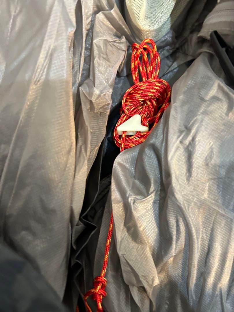 未使用品 ファイントラック カミナドーム2 オレンジ フットプリント付