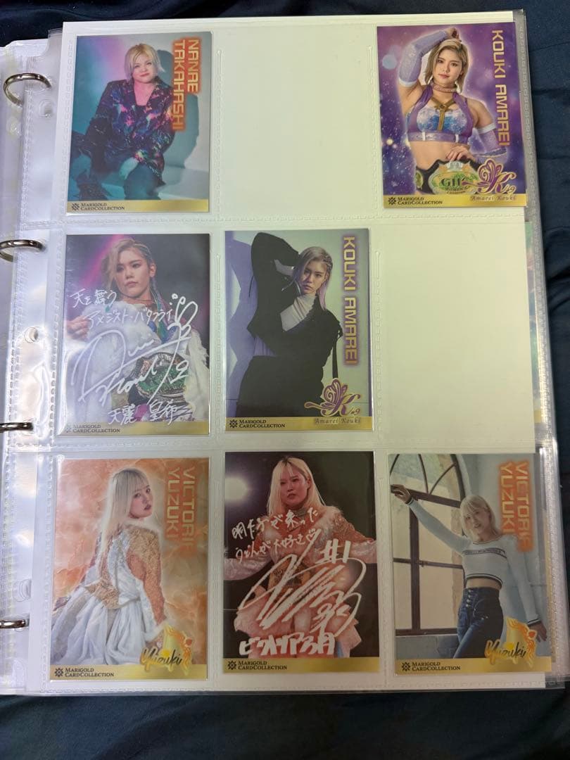 女子プロレス　マリーゴールド　プロレスカード　72種　トレカ