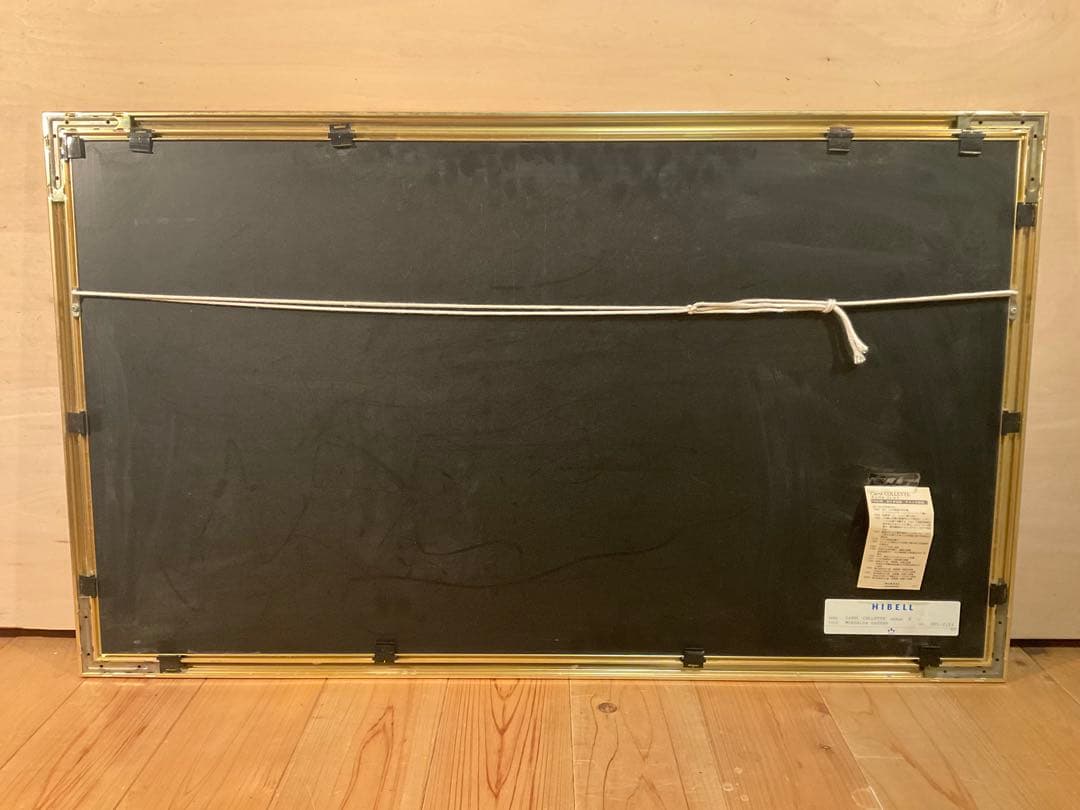 キャロルコレット「MOANALUA GARDEN 」銅版画＋手彩色　直筆サイン有