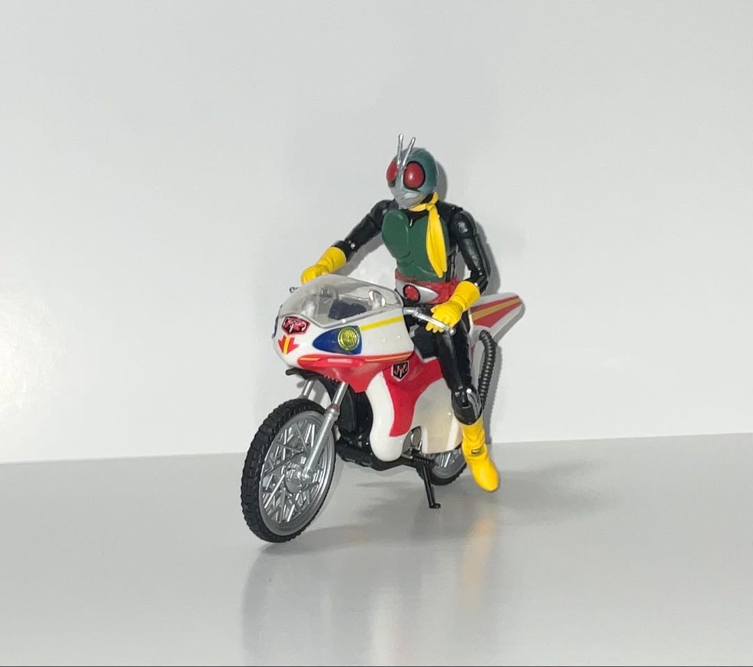 shodo-x仮面ライダー　ショッカーライダー　にせサイクロン号　組み立て済み品