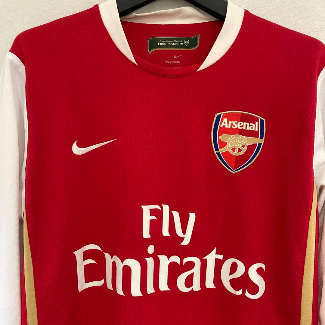 だ*ょ様 アーセナルFC 2006/07シーズンホーム長袖ユニフォーム