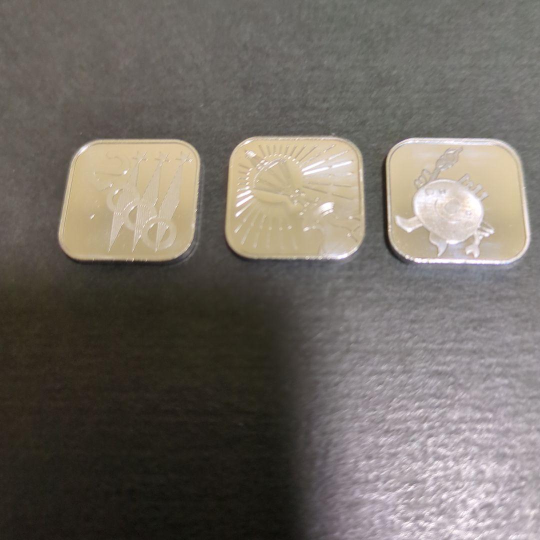 造幣局年銘板純銀セット