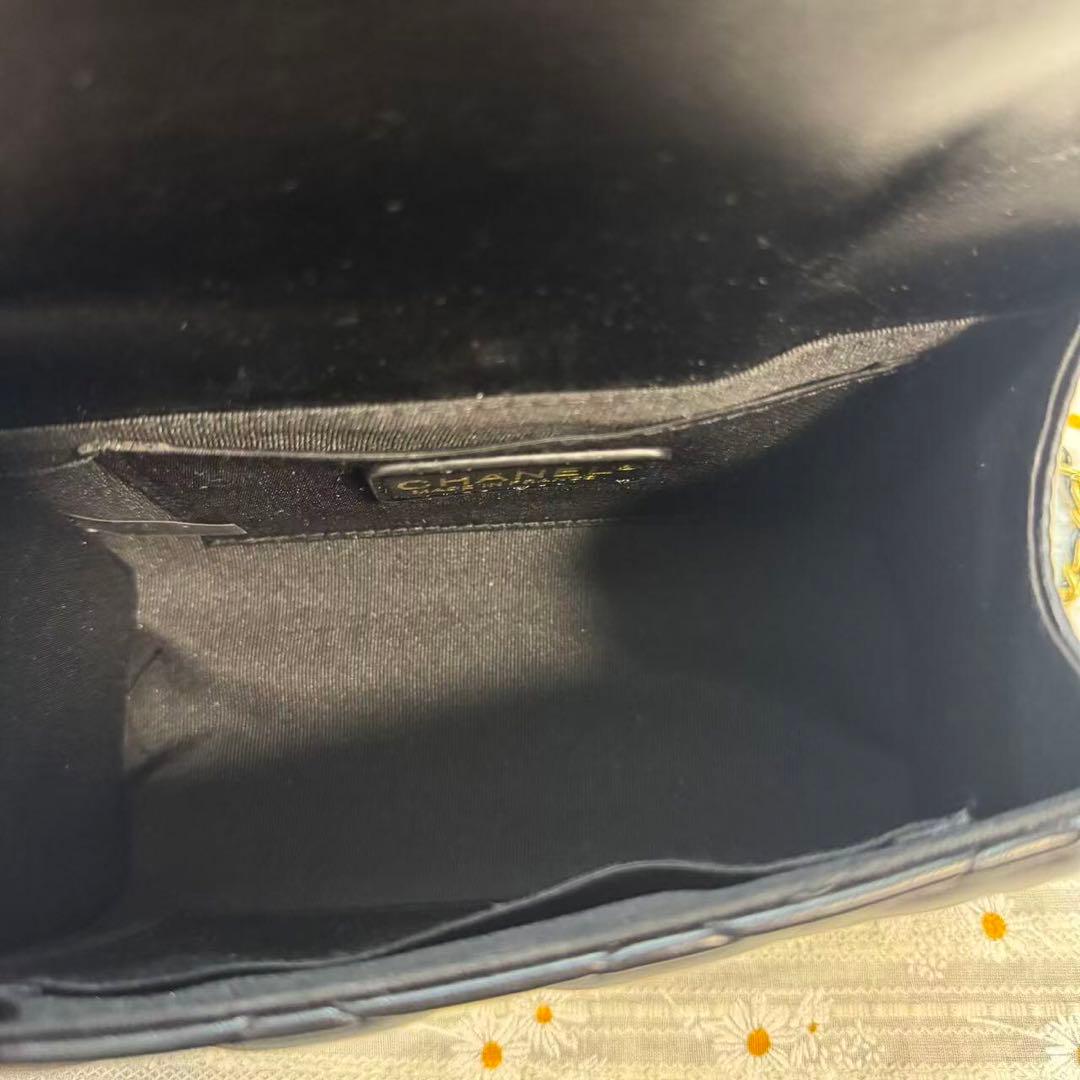 値下げしました！ノベルティ キルティング ショルダーバッグ ブラック VIP限定