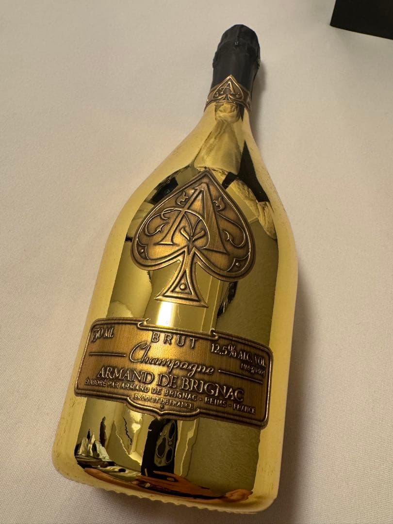 Armand de Brignacシャンパン アルマンドゴールド 箱・袋付き