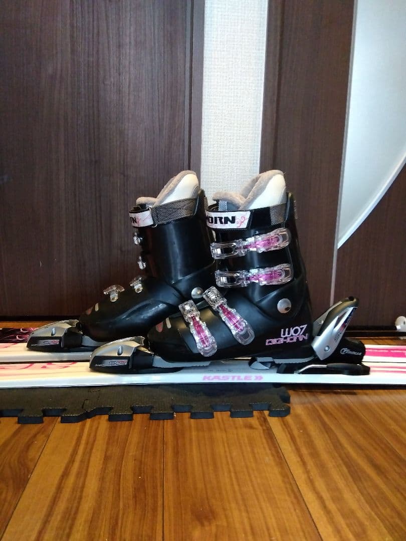 【ハイエンド】学生・レディース用/スキーセット/メンテ・WAX済み✔超軽量板！！