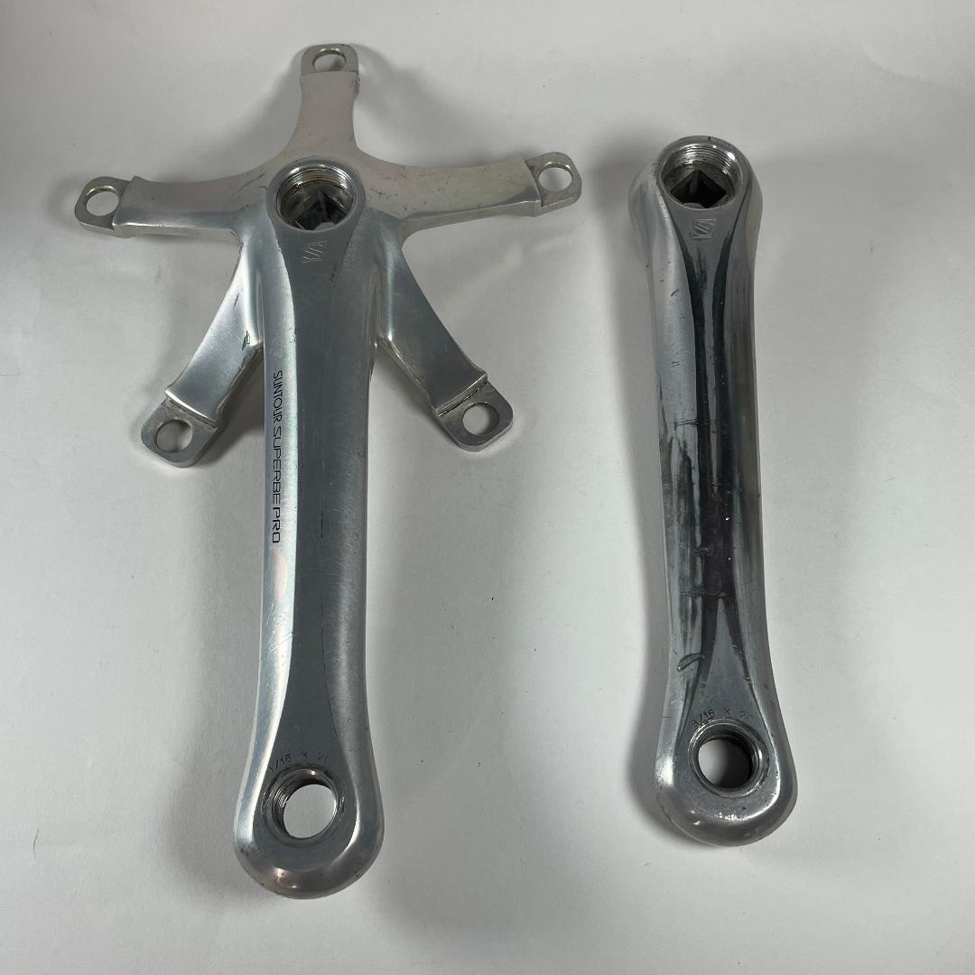 ピスト SUNTOUR SUPERBE PRO クランク 165mm NJS