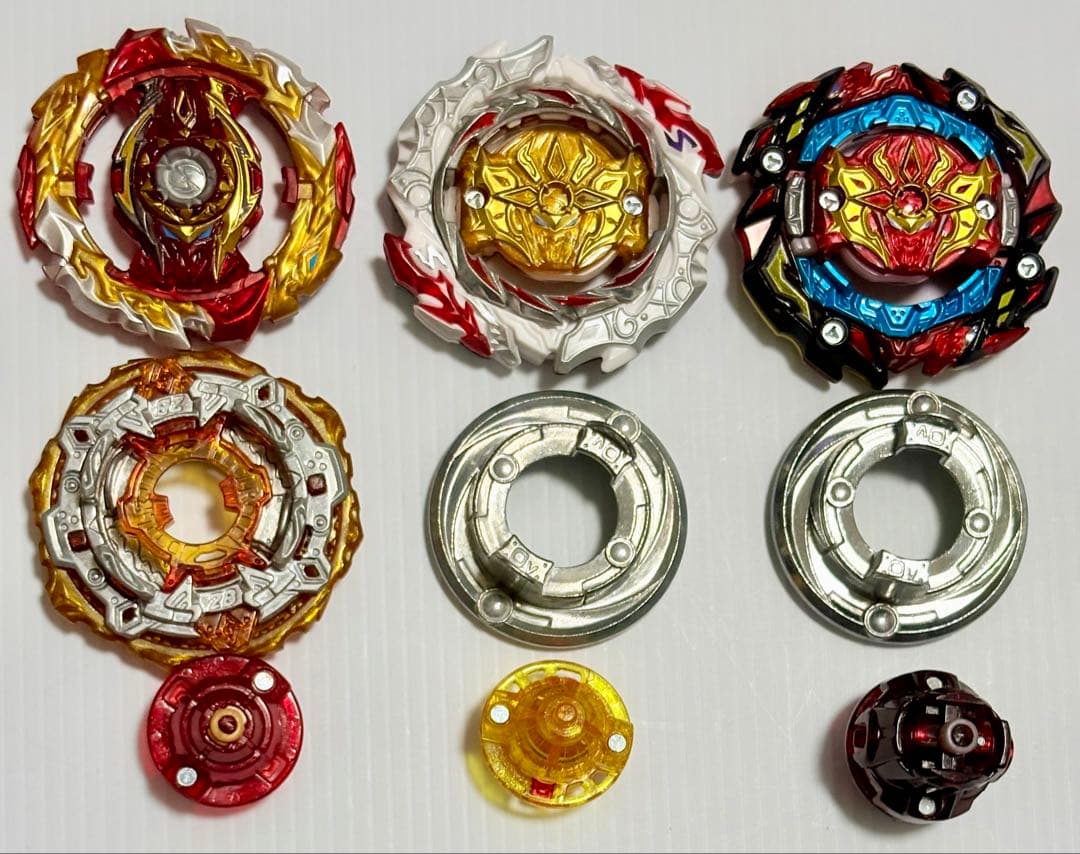 ベイブレードバースト 歴代スプリガン まとめ売り 限定含む シューター付き