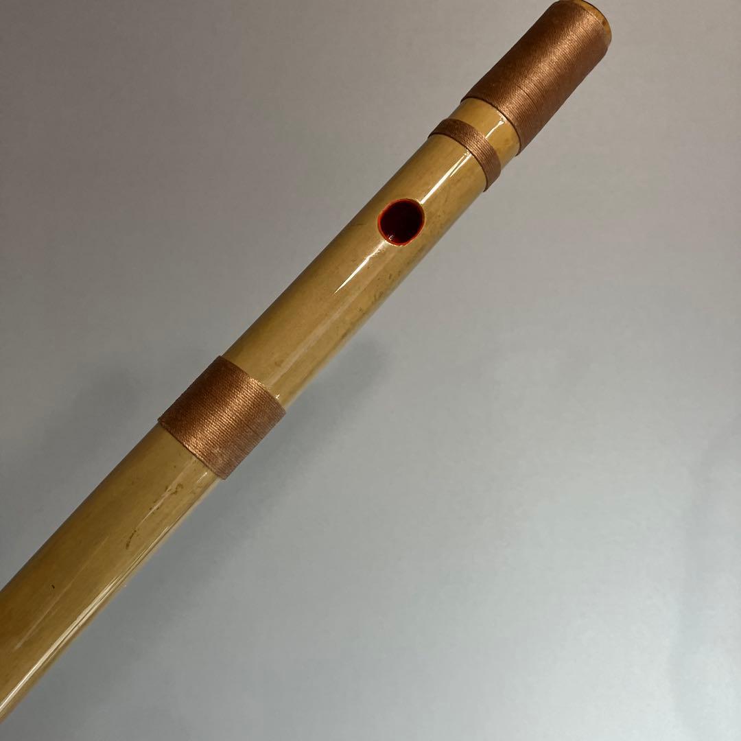 【篠笛一本調子】F管　CMR1-27 唄物　ドレミ調　天地糸巻 　西洋音階 竹笛