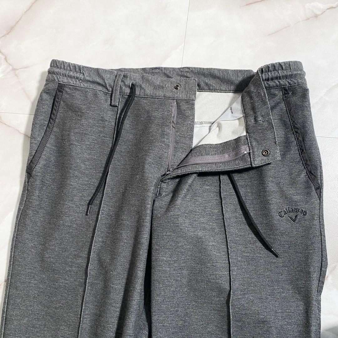 A18643 美品 キャロウェイ 24AW 8ストレッチロングパンツ LL