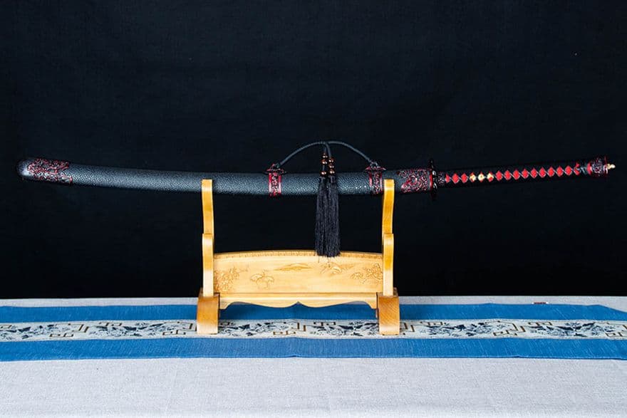 武具　刀装具　日本刀　模造刀   居合刀 烈梅紅誅繍春刀