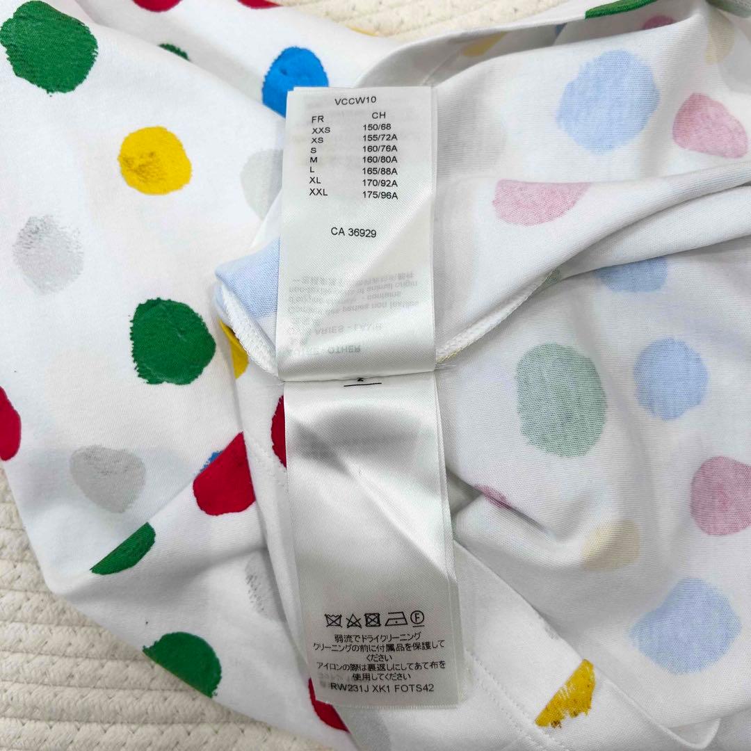 LOUIS VUITTON ドット柄 Tシャツ S。a