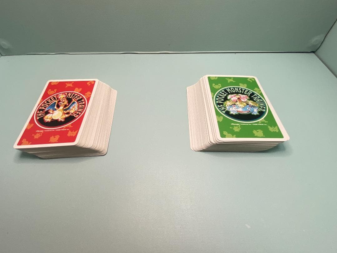 特別セール中❣️価格交渉OK(´˘`ポケットモンスター トランプ 赤・緑