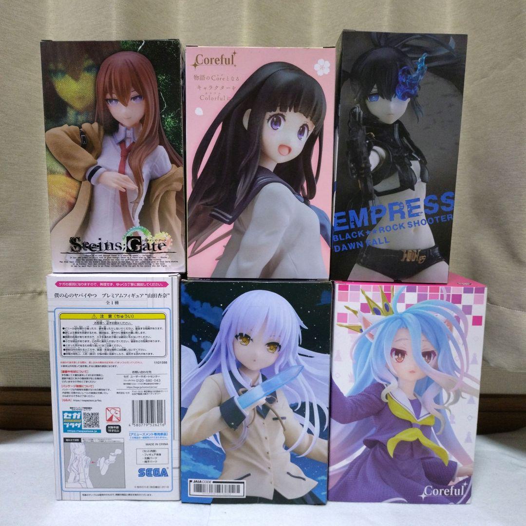 美少女　プライズ　フィギュア　6点