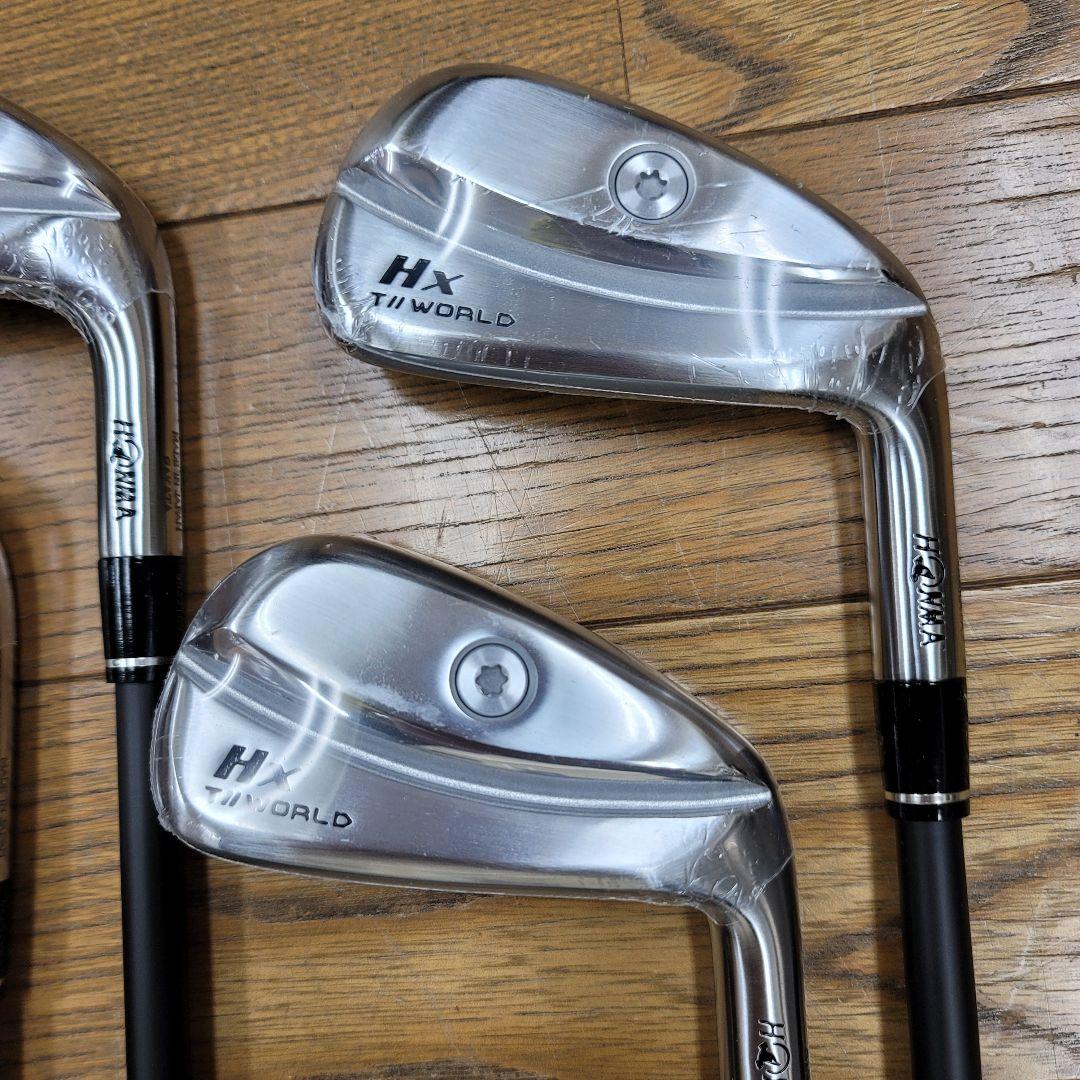 【未使用】ホンマ ツアーワールド Hx アイアン VIZARD EZ-C 5本