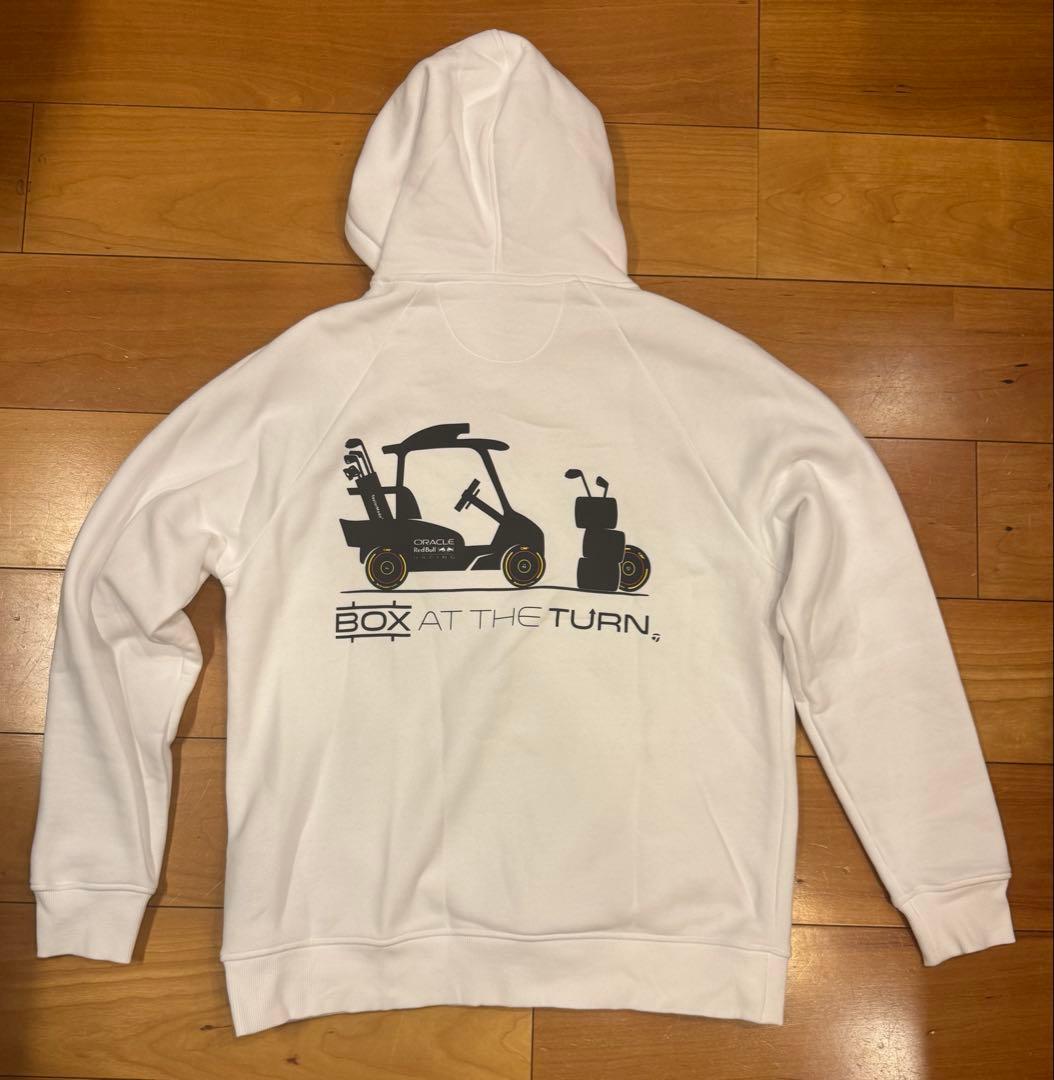 2025テーラーメイド レッドブル　限定コラボパーカー S ボックス フーディ