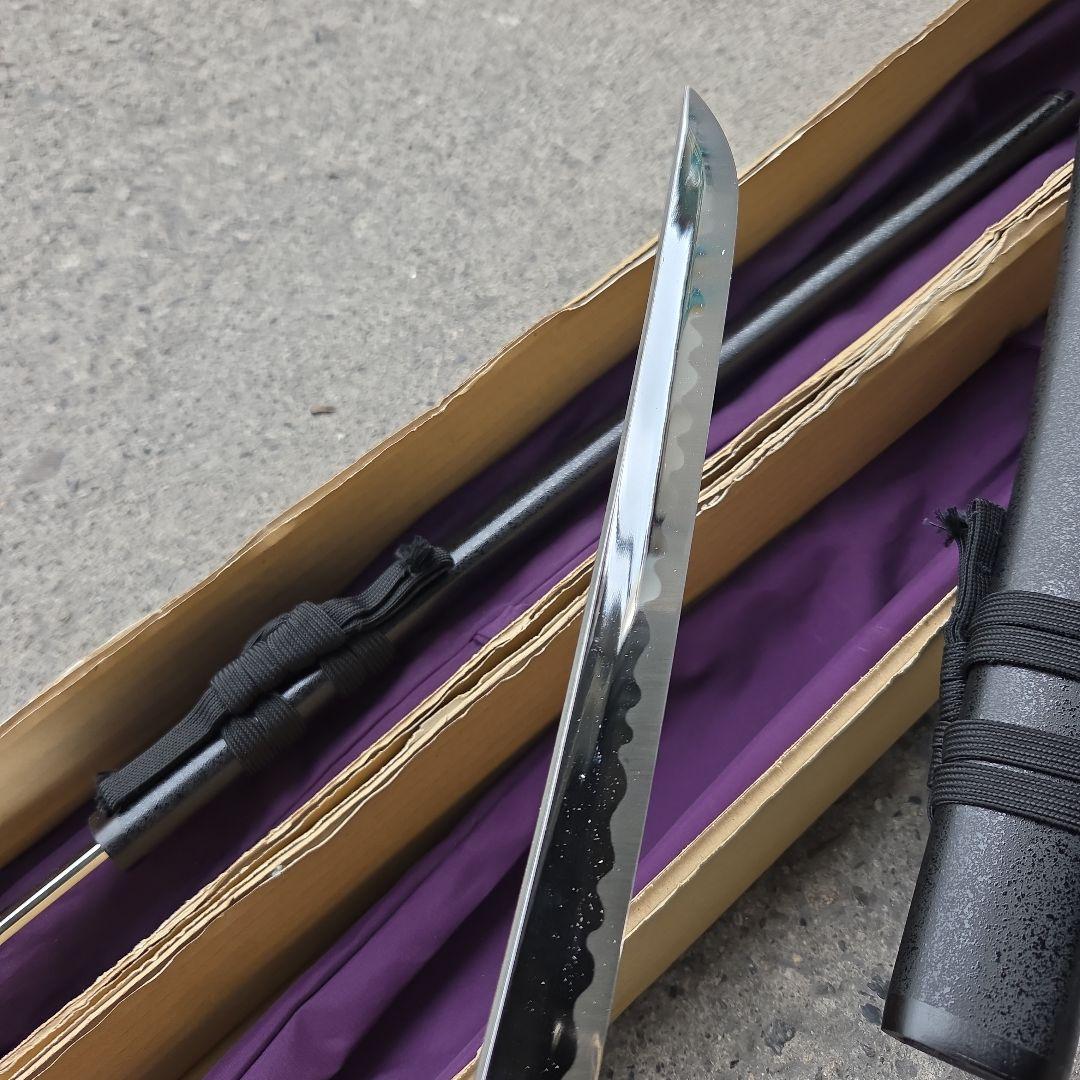 模造刀 黒石目 大刀 小刀 2本セット