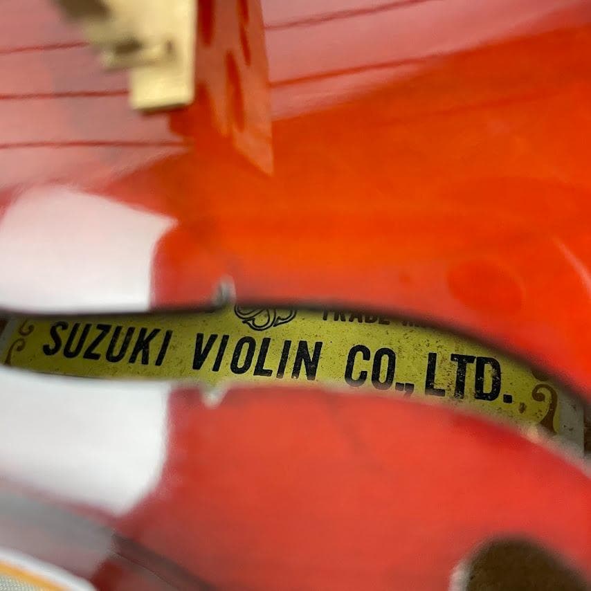 ●鈴木バイオリン● 優上位 No.18 1/2 イエローラベル 1962年製