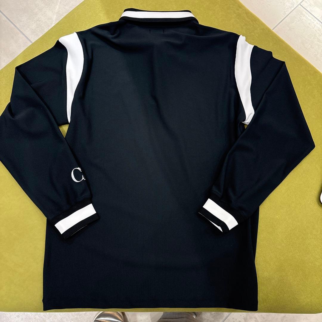 CPG GOLFブラック 長袖ポロシャツ サイズ2