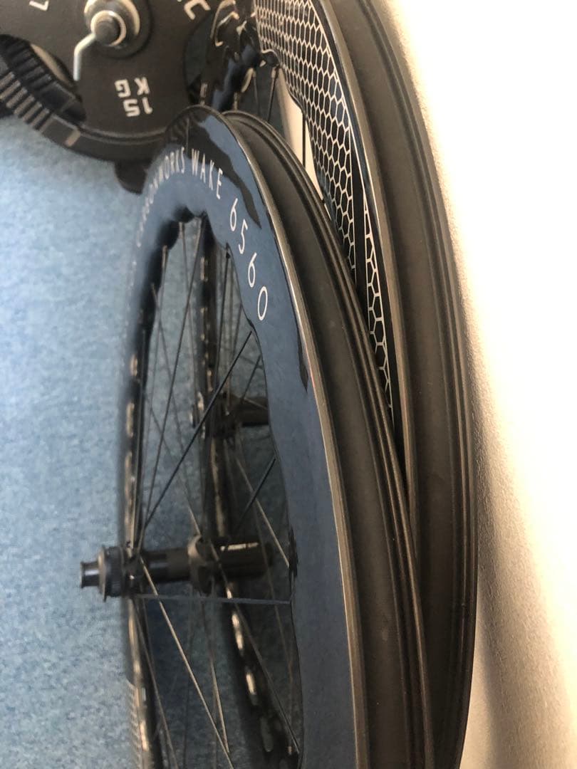 disc コンチネンタルグランプリタイヤ28C 新品取り付け済みカーボンホイール