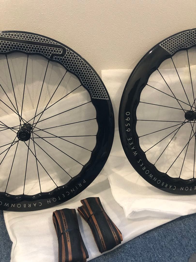 disc コンチネンタルグランプリタイヤ28C 新品取り付け済みカーボンホイール