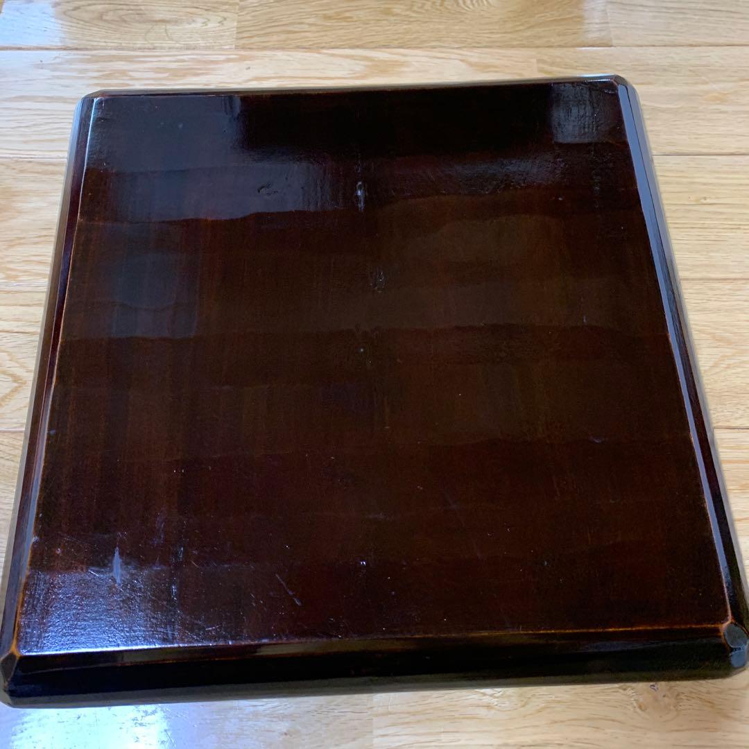 さぬき彫り四角形 膳 4枚セット