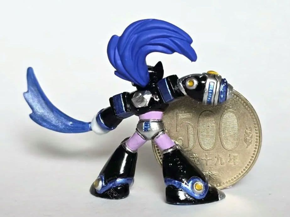 ロックマンX ブラックゼロ ダブルインパクトカラー 消しゴム 塩ビフィギュア