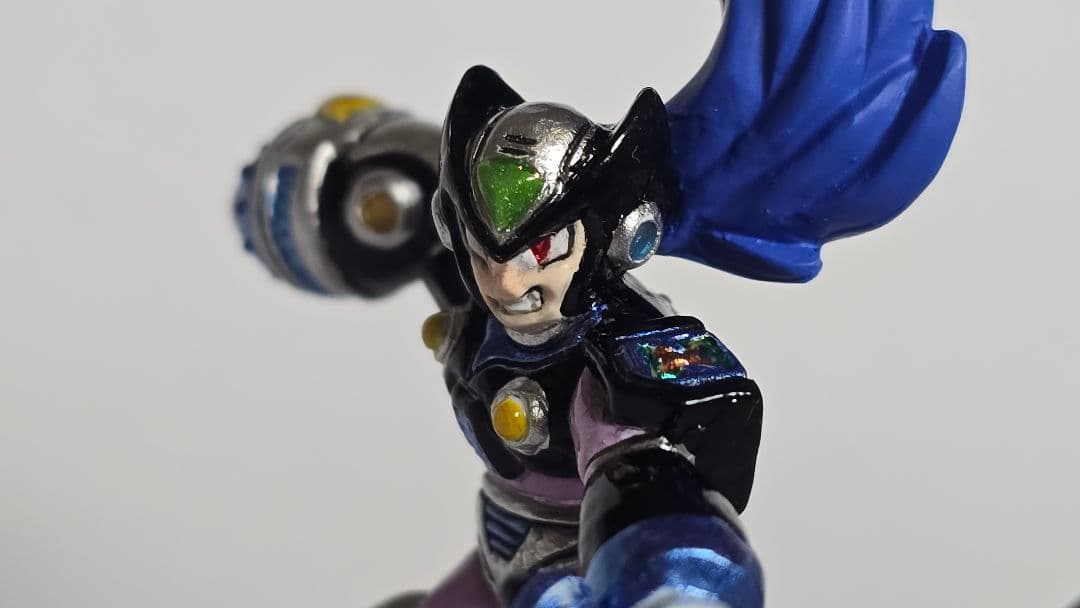 ロックマンX ブラックゼロ ダブルインパクトカラー 消しゴム 塩ビフィギュア