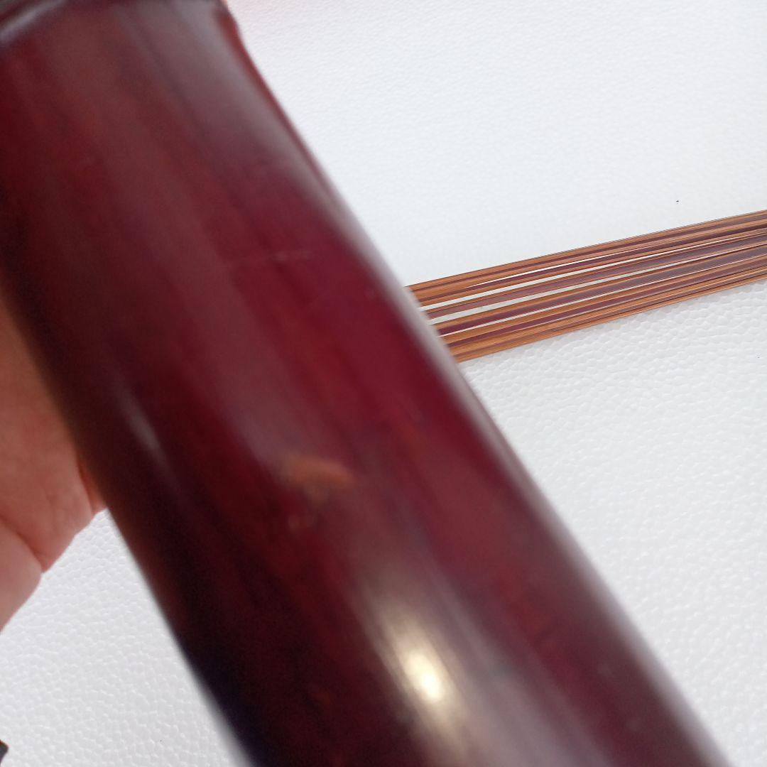 フラダンス用　竹製楽器プイリ(木箱ケース付)