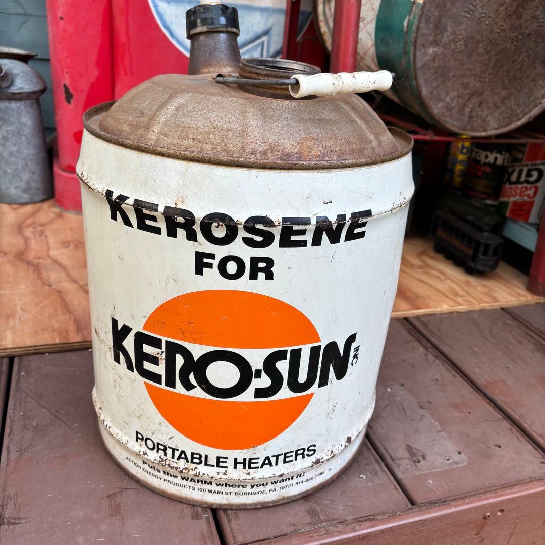 USA VINTAGE KERO-SUN Kerosene 5ガロン缶