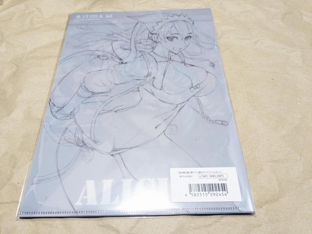 本庄雷太展 戦場のヴァルキュリア 水着クリアファイル セルベリア ユリアナ