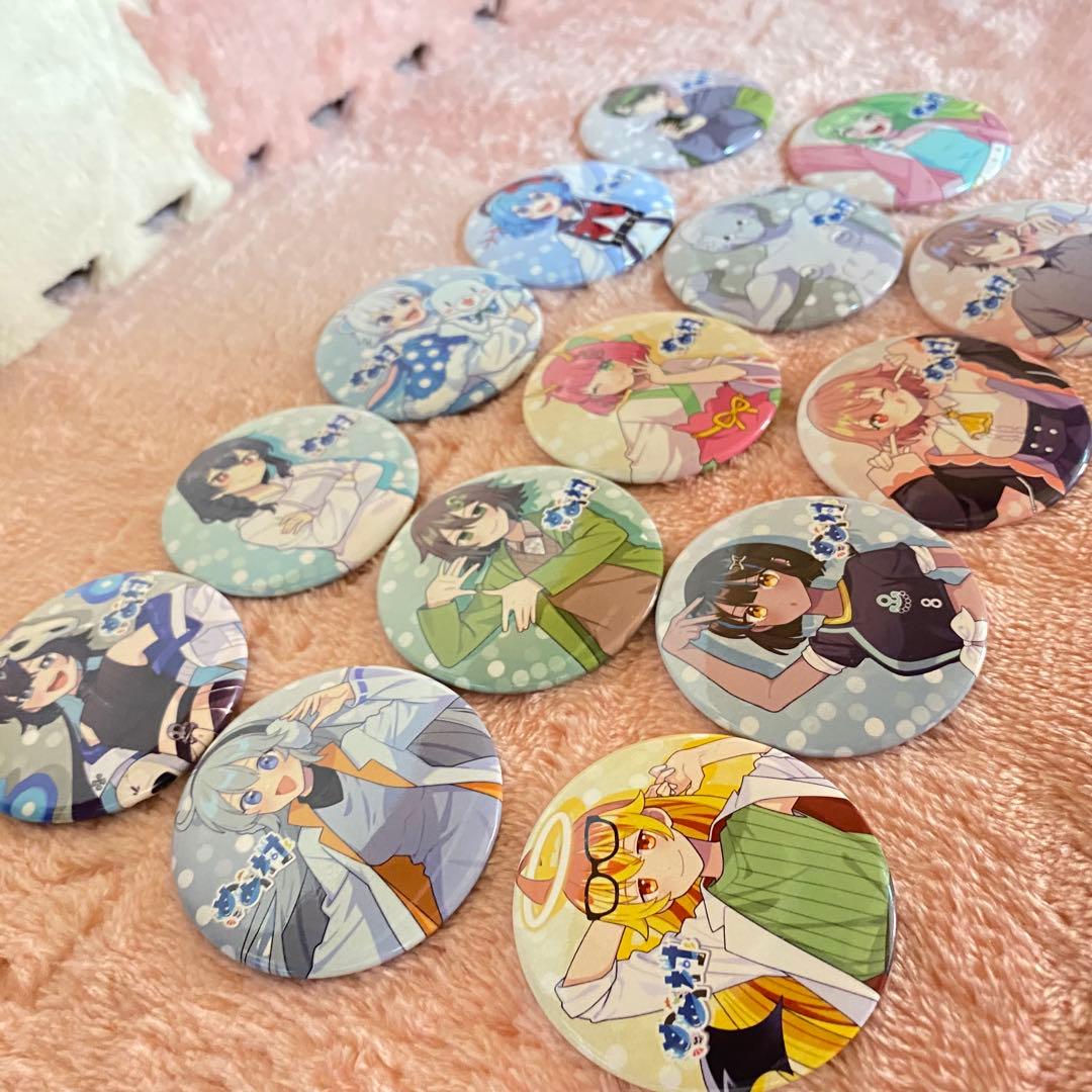 めめ村 POPUPストア 等身缶バッジ14個コンプリートセット