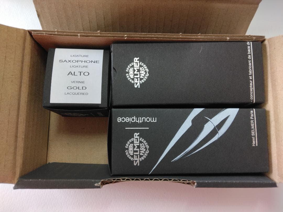 セルマー　アルトサックス用 マウスピース Concept　３点セットで