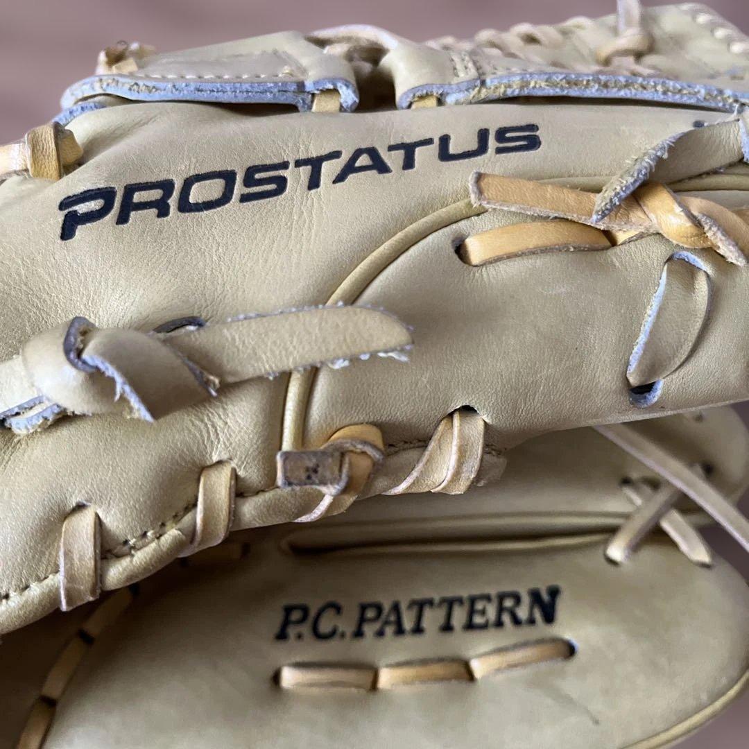 週末値下！ZETT PROSTATUS 野球グローブ イエロー