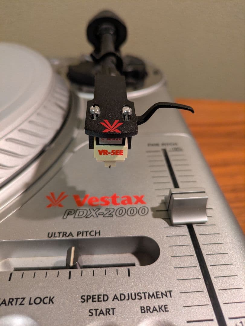 VESTAX ベスタクス PDX-2000 メンテナンス済み カートリッジ有り