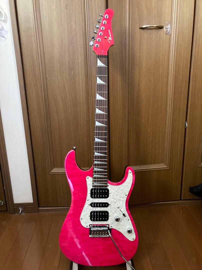 MAVISエレキギター MST-600 ピンク