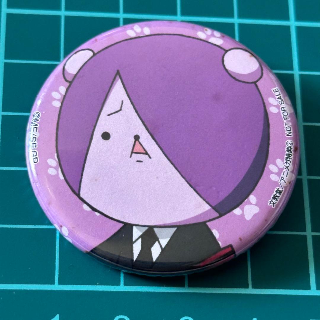 漫画　繰繰れ！コックリさん　文教堂　アニメガ　特典缶バッジ　狗神